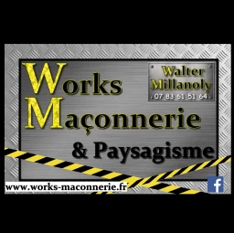 logo maçon WORKS MACONNERIE Saint Papoul