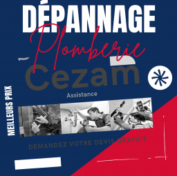 logo plombier Cezam Assistance - devis et déplacement gratuit Bonneuil Sur Marne