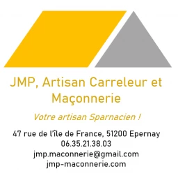 Logo JMP ARTISAN CARRELEUR ET MACONNERIE Épernay