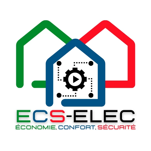 logo entreprises de rénovation ECS-ELEC Ézanville