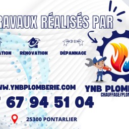 entreprises de rénovation YNB PLOMBERIE  Pontarlier