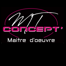 logo entreprise de batiment MT CONCEPT' Vannes
