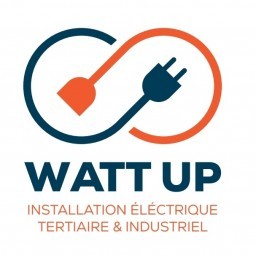 logo electricien WATT UP Breuillet